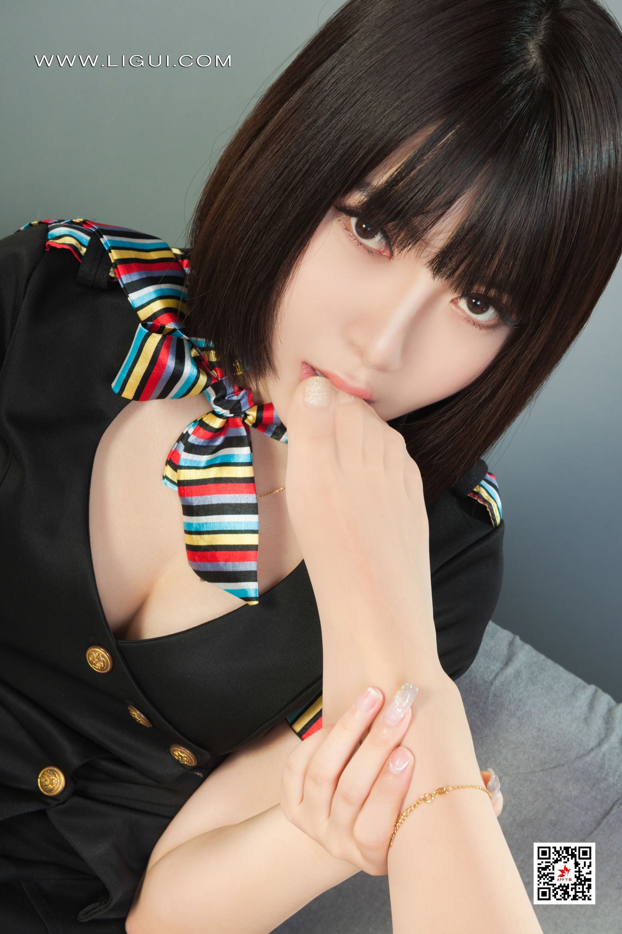 Ligui丽柜 2022.04.14 网络丽人 Model 汐汐&小七